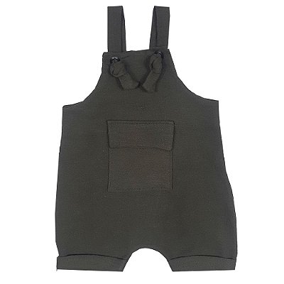 Jardineira Bebê Verde