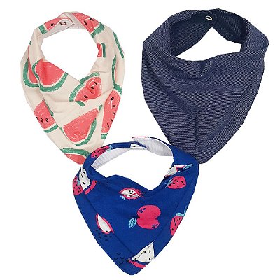 Kit 3 Bandanas Menina