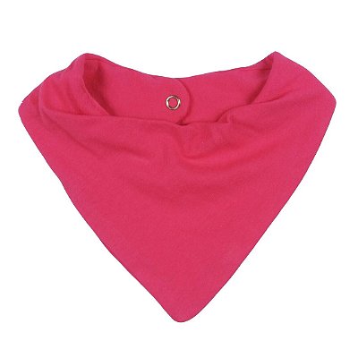 Babador Bandana Bebê Pink