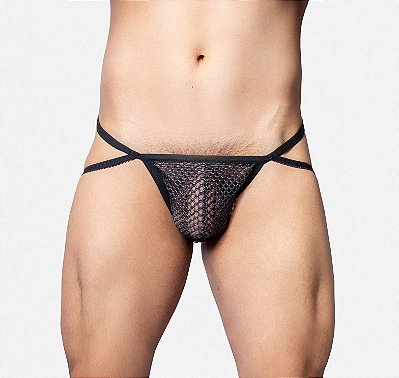 Calcinha Fio Dental Masculina em TELA