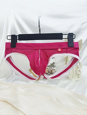 Jockstrap Cueca de Malha Furadinha
