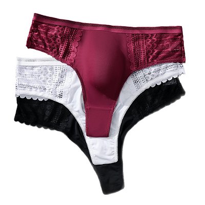 Calcinha Masculina em Renda