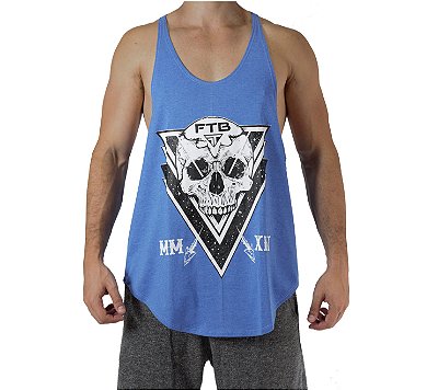 Regata de Treino - Skull - Azul Mescla