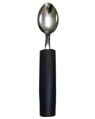 Colher Reta de Metal com Engrossador