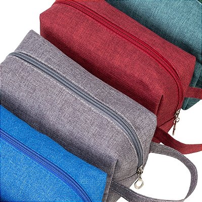 Nécessaire de Nylon Colorida Personalizada