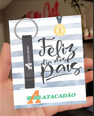 Chaveiro Metal Abridor Personalizado