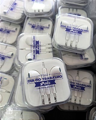 Fone de Ouvido Dia do Trabalho