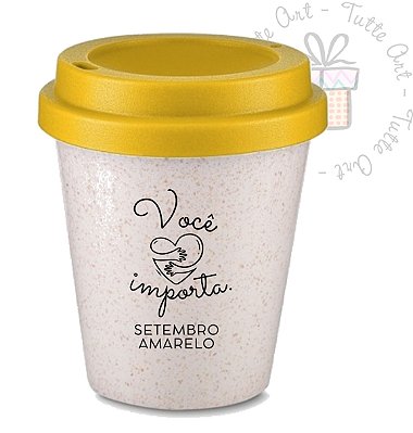 COPO BUCKS FIBRA DE ARROZ | SETEMBRO AMARELO