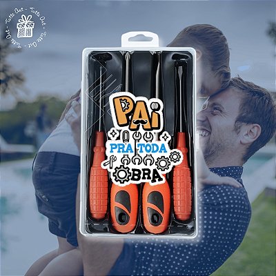 Kit Ferramentas 4 Peças Personalizado