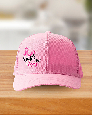 Boné Outubro Rosa
