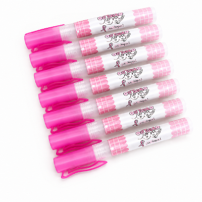 Bastão de Álcool em Gel Personalizado Outubro Rosa