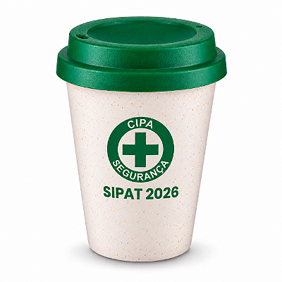 Copo Fibra de Arroz 350ml | Sipat