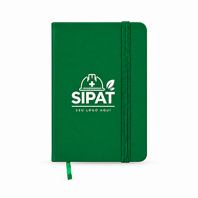 Caderneta Personalizada Emborrachada | Moleskine Pequena Sipat