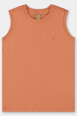 Regata Infantil Masculina em Meia Malha Tangerina Up Baby