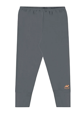 Calça para Bebê Up Baby em Suedine Chumbo