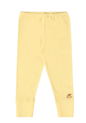 Calça para Bebê Up Baby em Suedine Amarelo