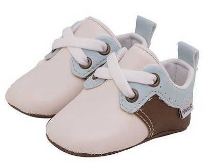 sapatinho de bebe de couro