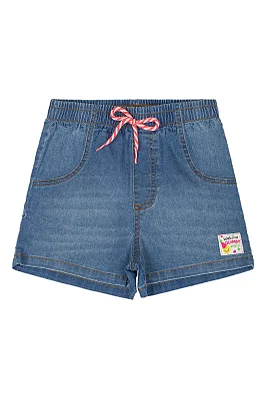 Short Jeans Infantil Feminino Quimby