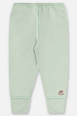 Calça para Bebê Unissex em Suedine Verde Up Baby