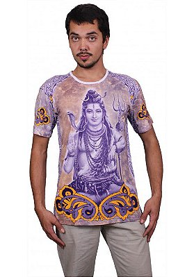 Camiseta Indiana Unissex Deuses Shiva