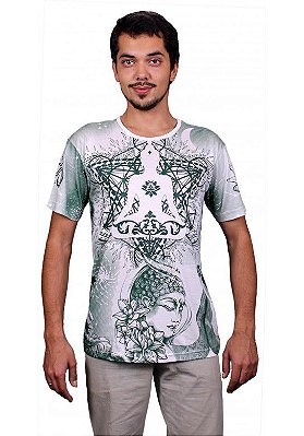 Camiseta Indiana Unissex Deuses Buda