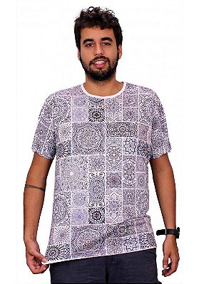 Camiseta Indiana Unissex Azulejo