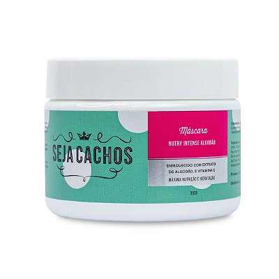 Máscara Hidratação Seja Cachos Nutry Intense Algodão 300g