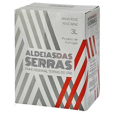 Vinho Aldeia das Serras Rosé Bag in Box 3 Litros