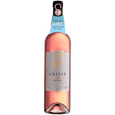 Vinho Amitié Rosé Merlot 750ml