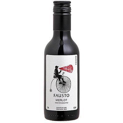 Vinho Fausto Pizzato Merlot 187ml