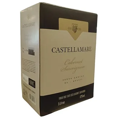 Vinho Castellamare Cabernet Sauvignon Bag in Box 5L