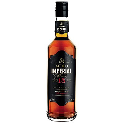 Conhaque Miolo Brandy Imperial 15 anos 750ml