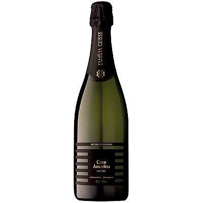 Espumante Cave Amadeu Brut Nature 750ml
