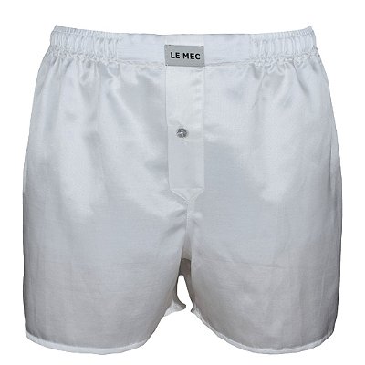 Cueca Samba Canção SEDA Off White SEUL 100% SEDA PURA