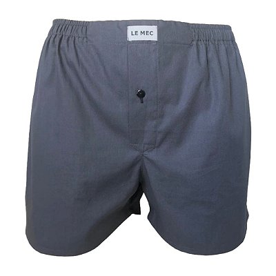 Cueca Samba Canção Cinza Chumbo  -   KIEV  -  100% algodão