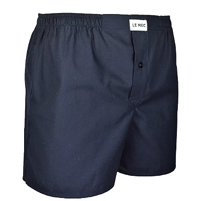 Cueca Samba Canção Preta  -  BLACK - 100% algodão