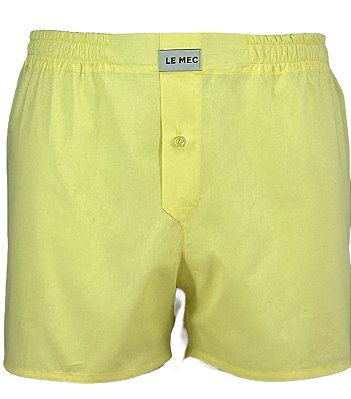 Cueca  Samba Canção Amarela  -  BOHAI -   100% algodão