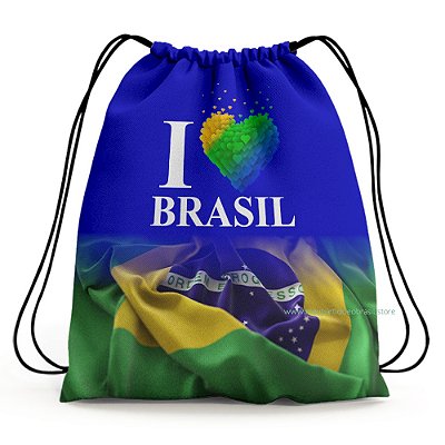 SACOCHILA - I LOVE BRASIL