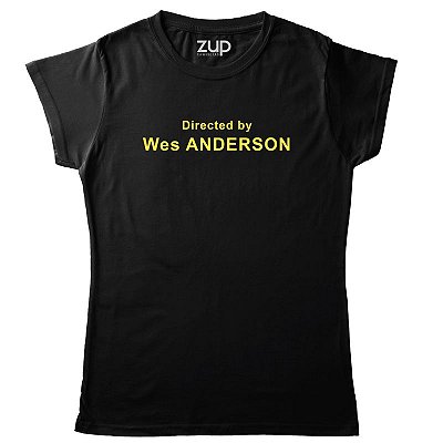 Camiseta Directed by Wes Anderson
