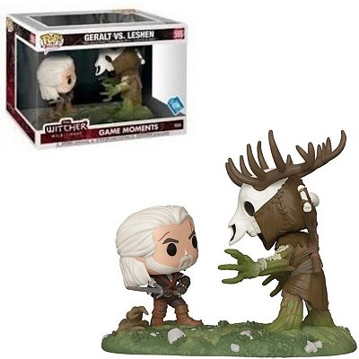 Funko Pop The Witcher 555 Geralt Vs Leshen Exclusive