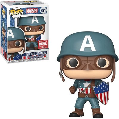 Funko Pop Marvel 821 WWII Ultimates Captain America
