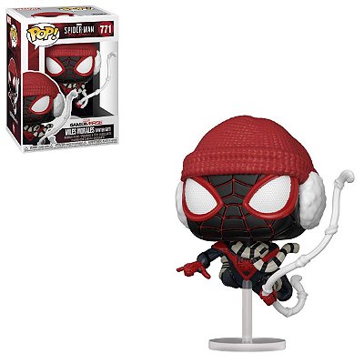 Funko Pop Spider- Man 771 Miles Morales Winter Suit