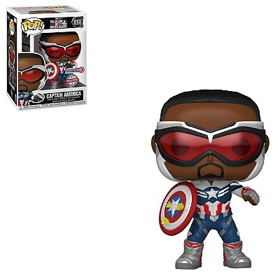 Funko Pop Falcon And The Winter Soldier 818 Captain America