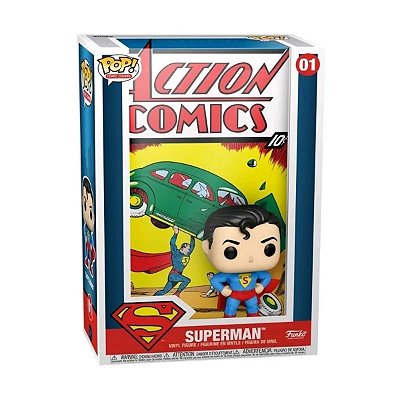 Funko Pop Comic Covers DC 01 Superman