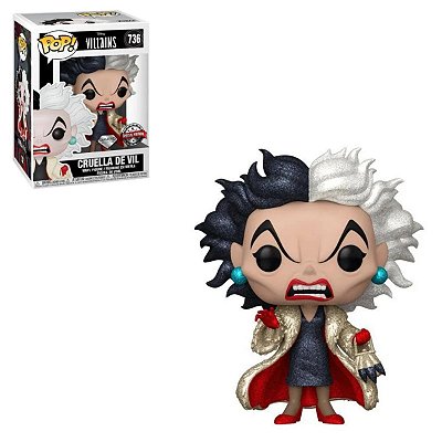 Funko Pop Disney Villains 736 Cruella De Vil Special Diamond Edition