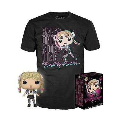 Funko Pop Box 90 Britney Spears Baby One More Time + Camiseta