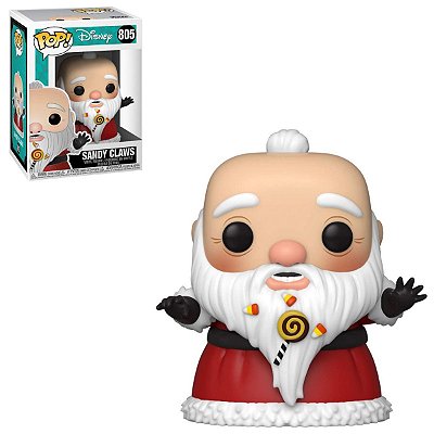 Funko Pop Disney Estranho Mundo De Jack 805 Sandy Claws