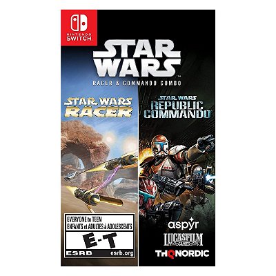 Star Wars Racer and Commando Combo - Switch