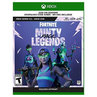 Fortnite Minty Legends Pack (code in Box) - Xbox One, Xbox Series X/S