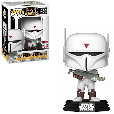 Funko Pop Star Wars 452 Imperial Super Commando SDCC 2021